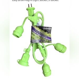 Miracle LED Easy Grow Plug-In Light Socket - Green
